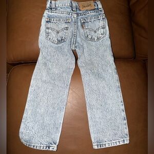 little levis jeans orange tag